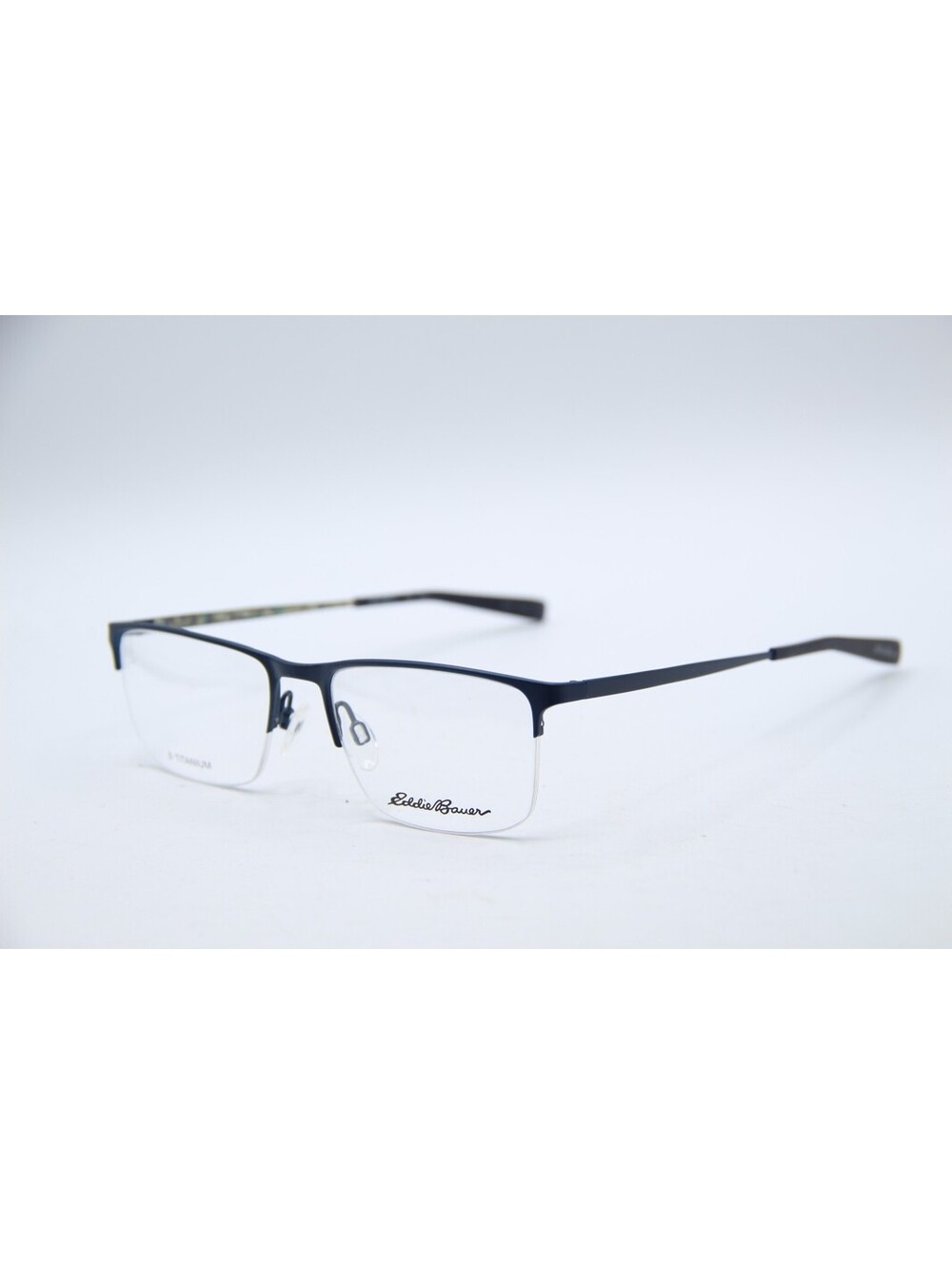 Eddie Bauer Eb32041 Nv Navy Camo Authentic Eyeglasses 55-18-145